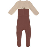Cutie Color-Block Long Sleeve Footie