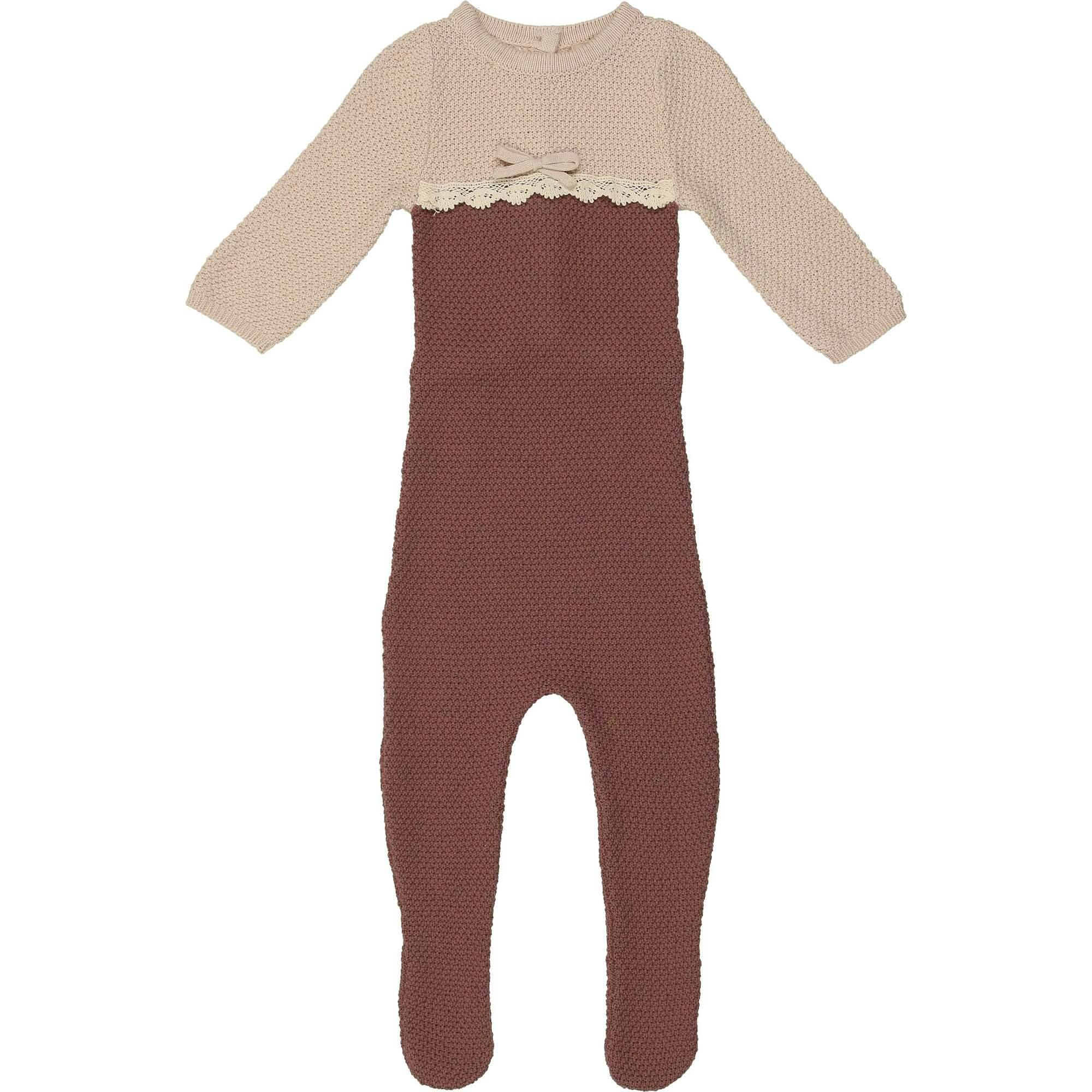 Cutie Color-Block Long Sleeve Footie