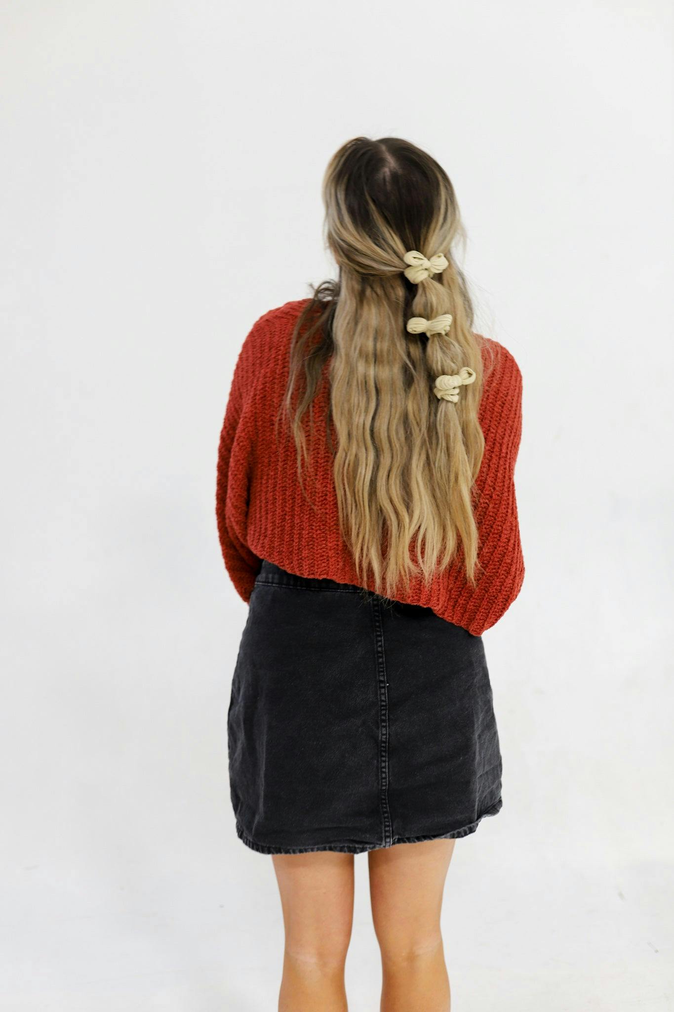 BOW SLICK BACK PONYTAILS (PACK OF 3)