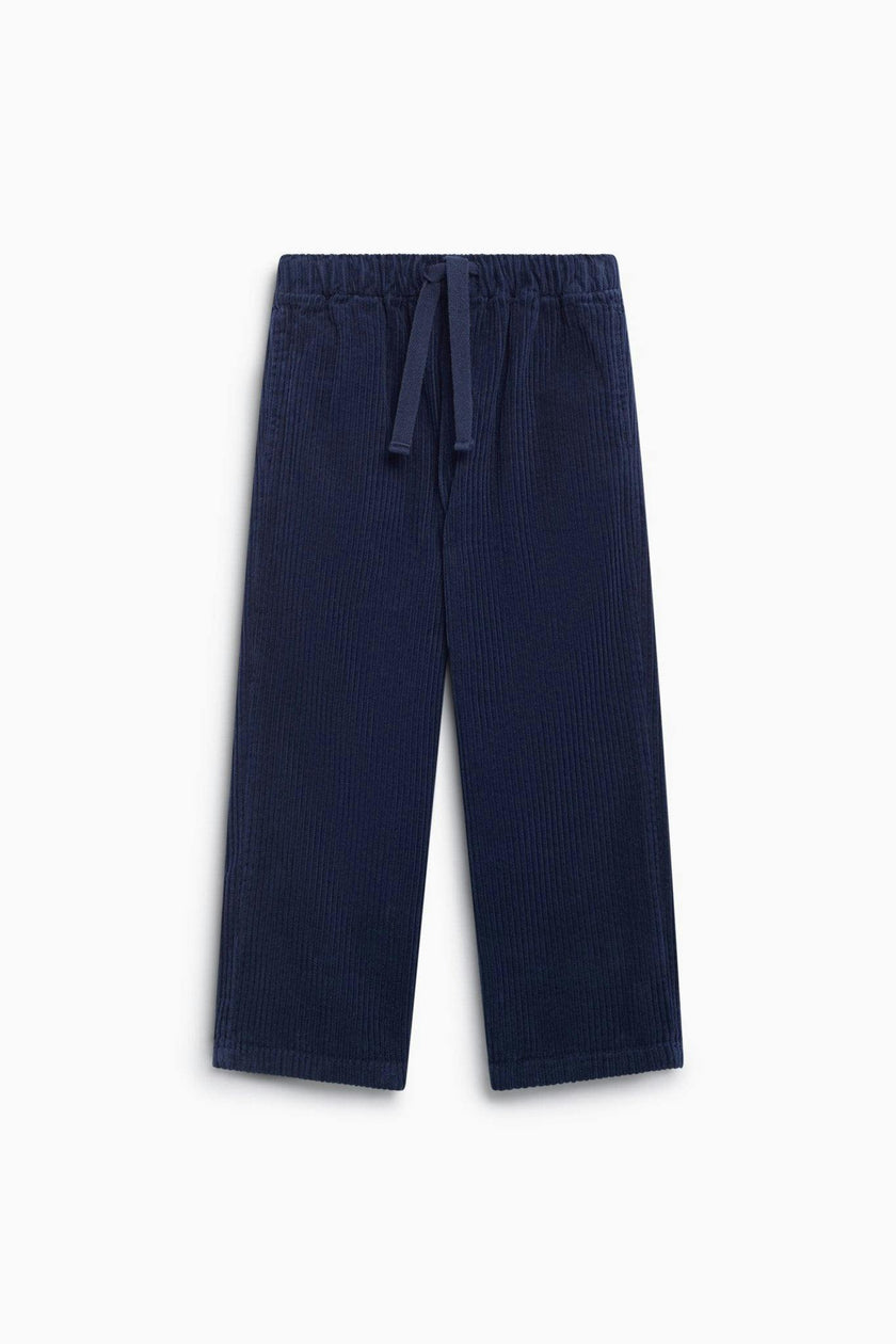 Elio Corduroy Trouser Black Iris