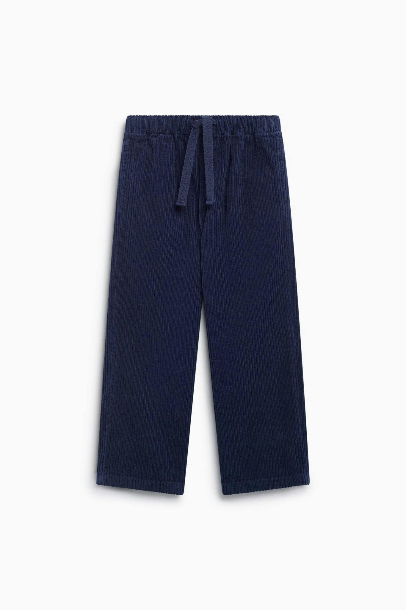 Elio Corduroy Trouser Black Iris