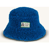 children's merino bucket hat - cobalt