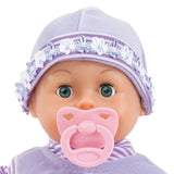 First Words Baby: Purple & Flower