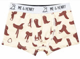 LASSO boots and saddles print boxer briefs