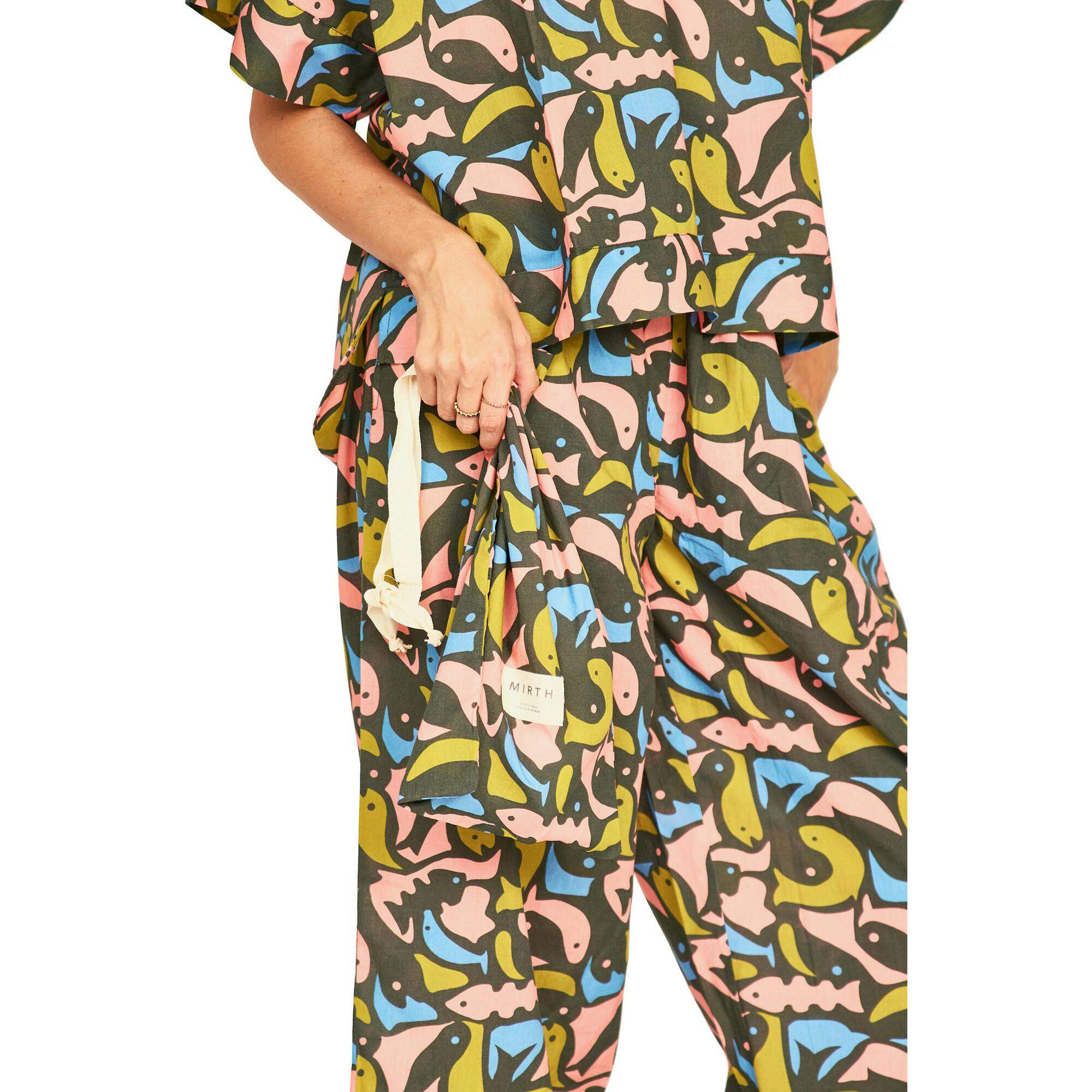 Pajama Pant Set in Guppy