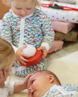 Oh Christmas Tree Zip Baby Onesie