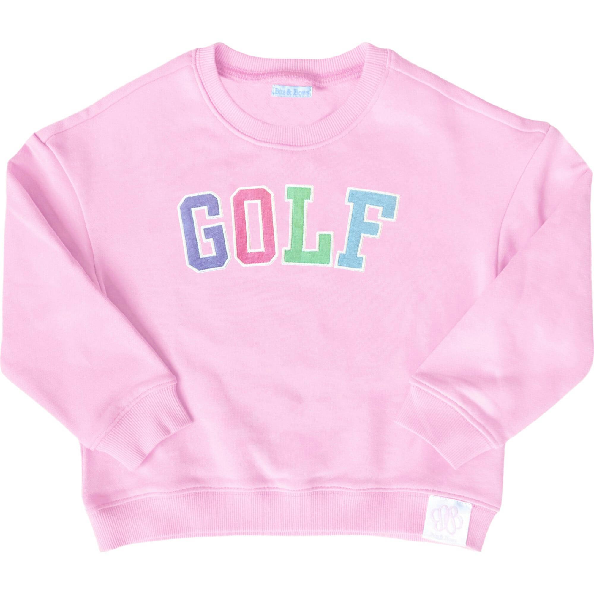 Golf Sweatshirt, Pink