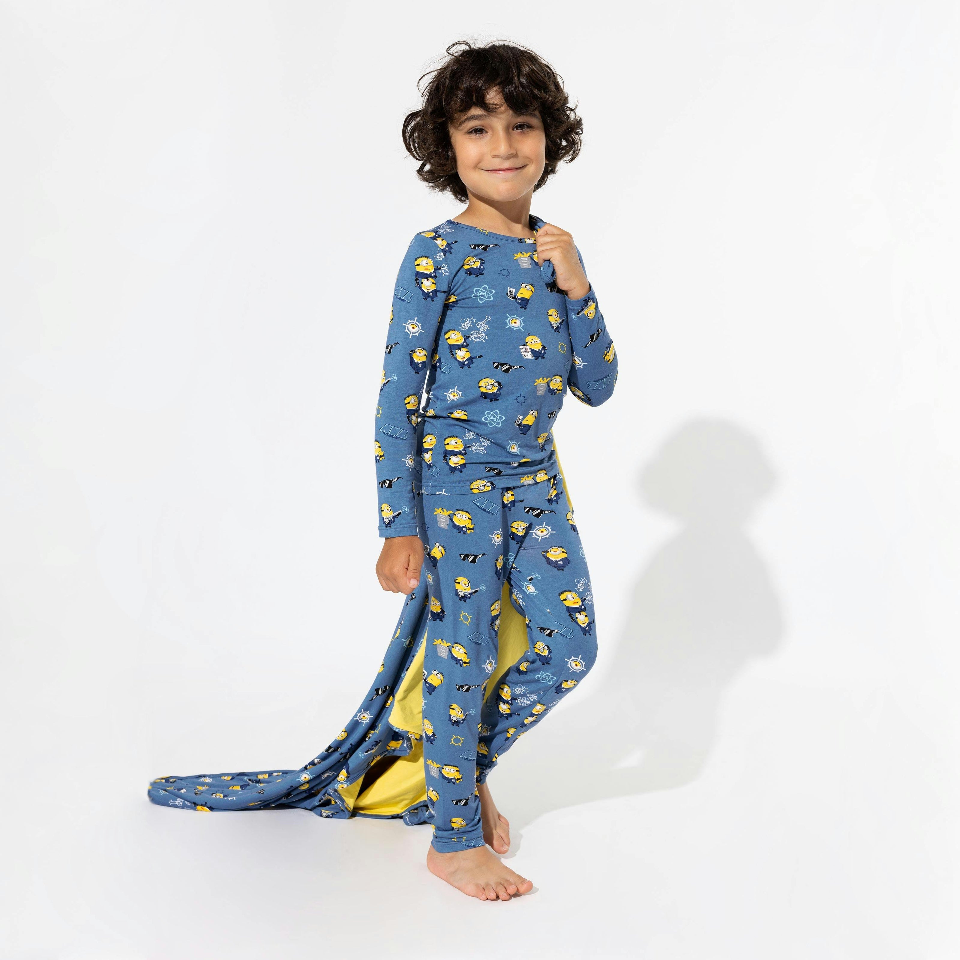 Despicable Me 4: Minions Anti-Villain League Bamboo Kids Pajamas