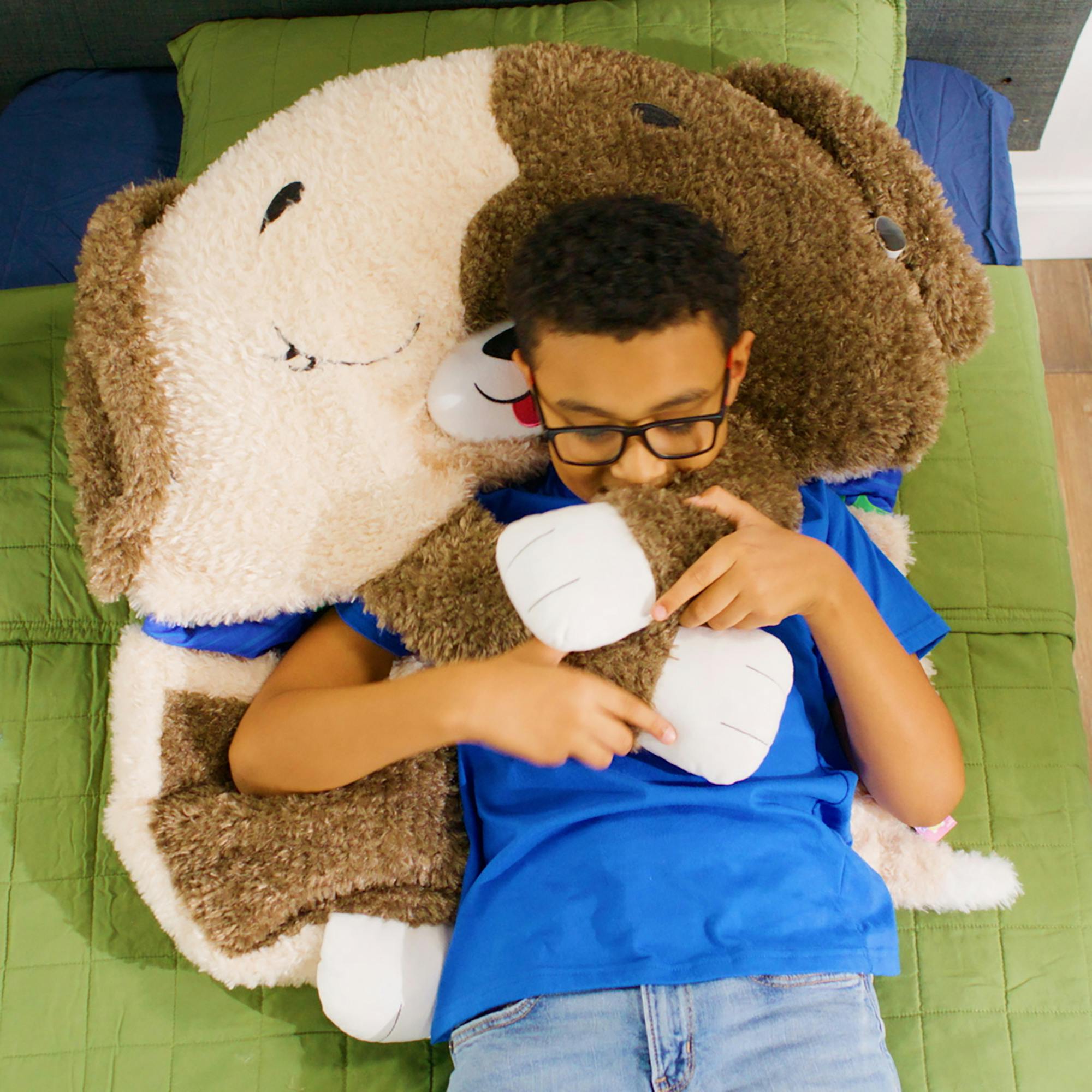 Happy Nappers: S4 Lg - Brown Dog