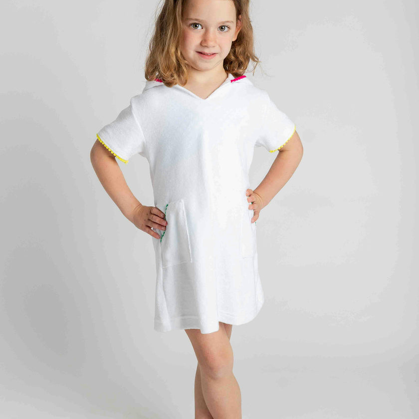 Terry Coverup With Pom Poms
