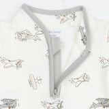 Vintage Airplane Pilots - Zip Neck Romper