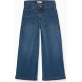 Blue Denim Enola Girl Wide Leg Jeans