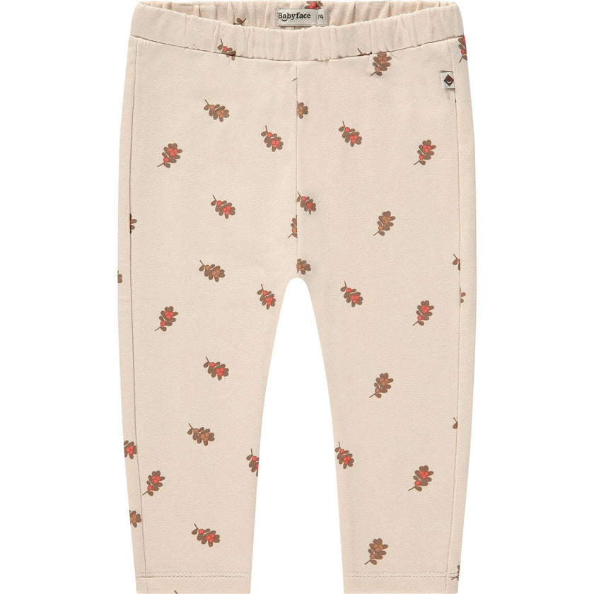 Leaf Print Sweatpants