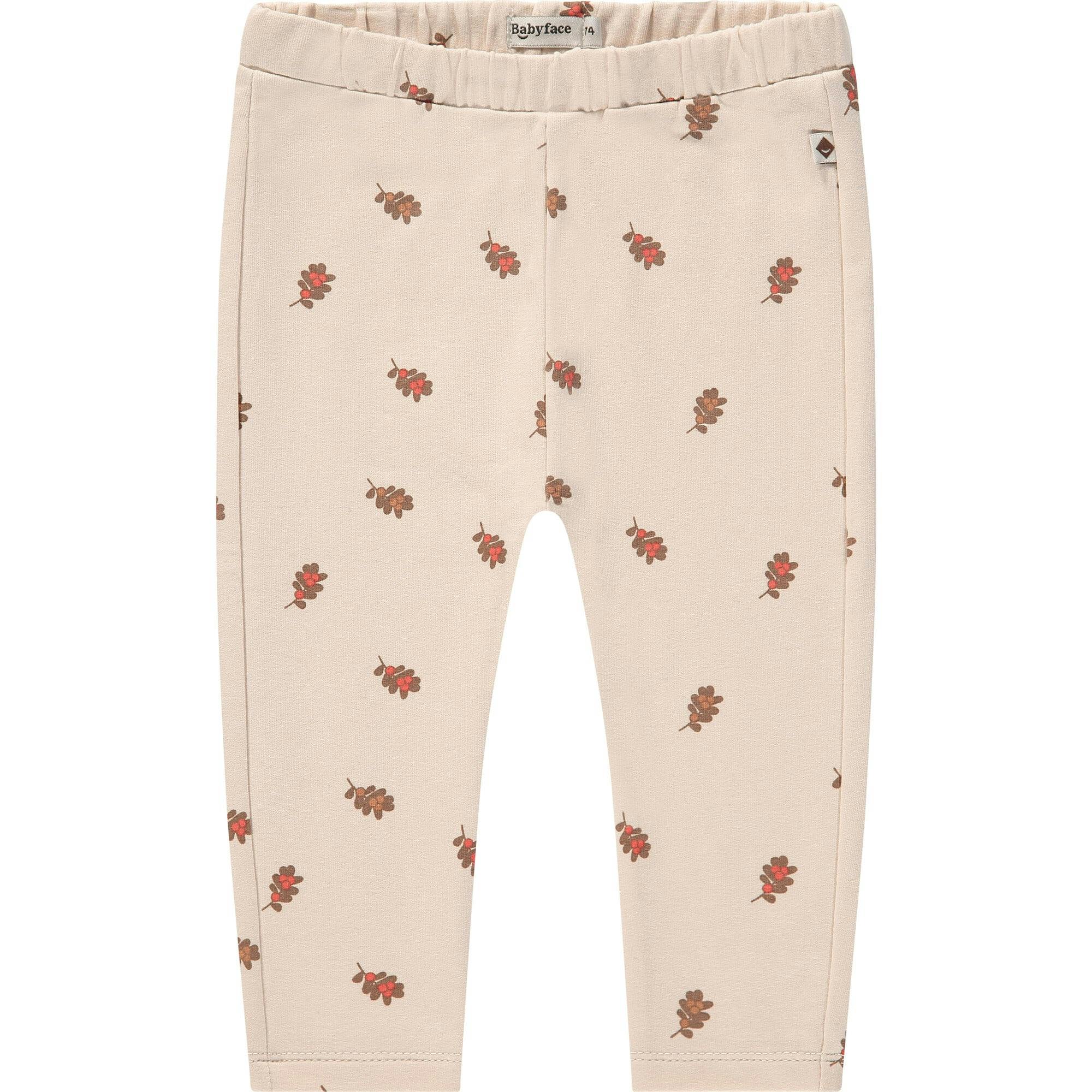 Leaf Print Sweatpants