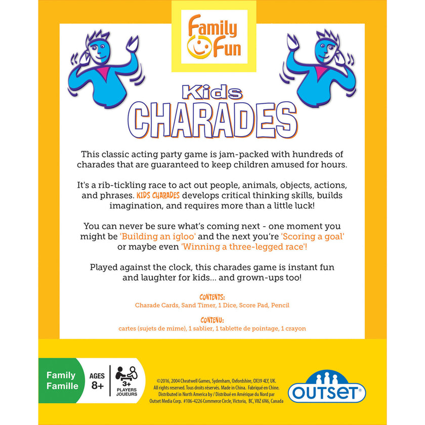 Outset Media Kids Charades Game