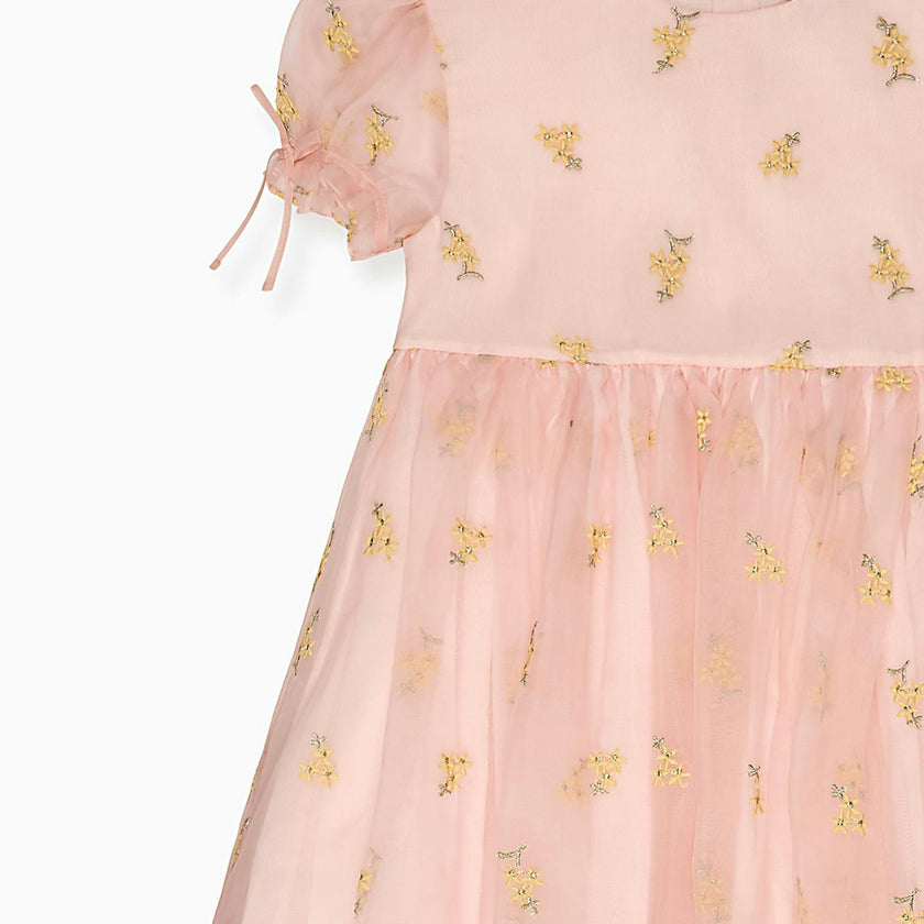 Pink Gardenia Ceremony Girl Dress