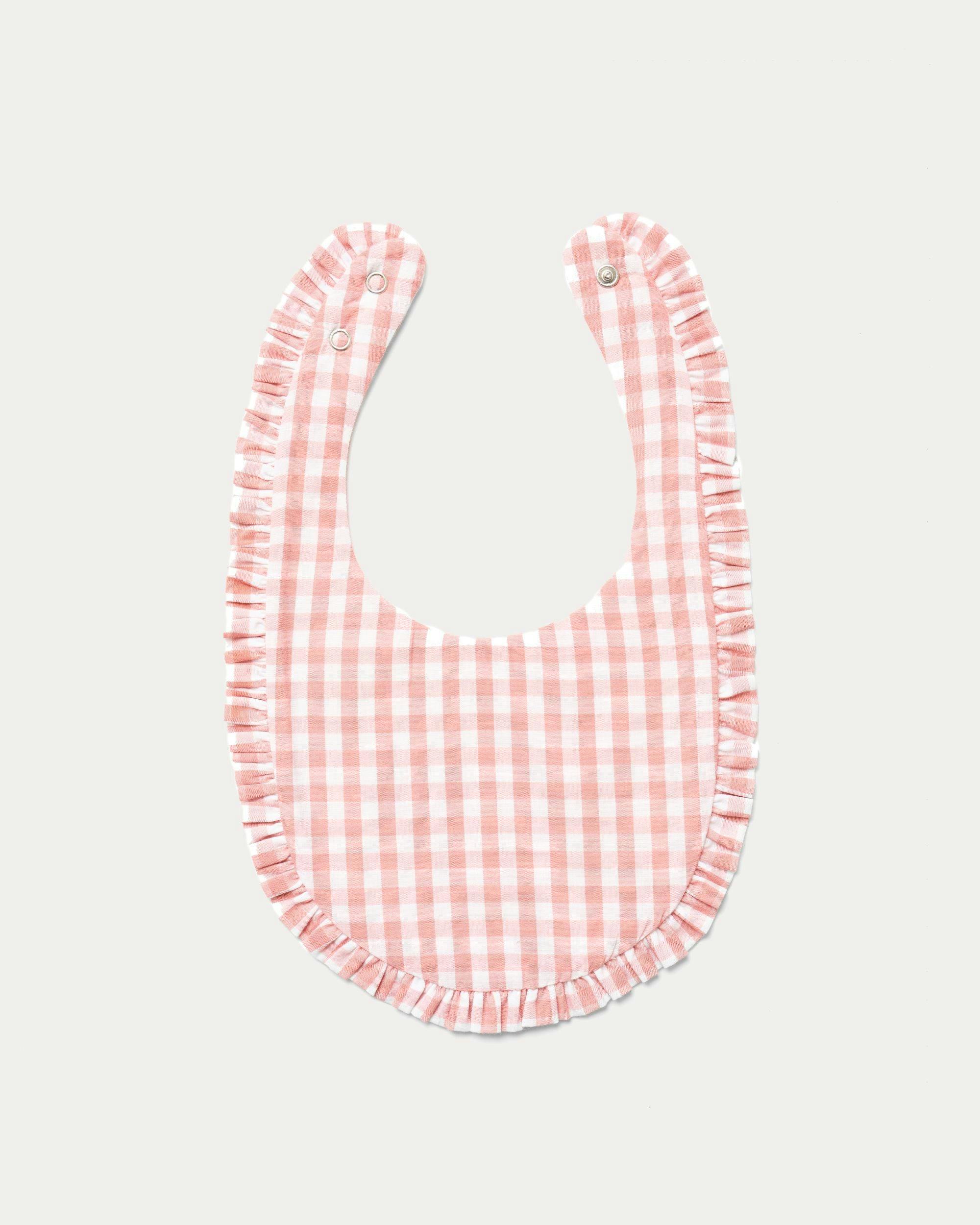 Bib - Gingham Check