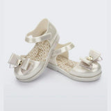 Metallic White Amy Barbie Sandals