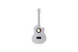 Rock Star Karaoke-Guitar Speaker & Microphone Combo - White