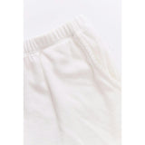 Girls Pointelle Short in Bright White