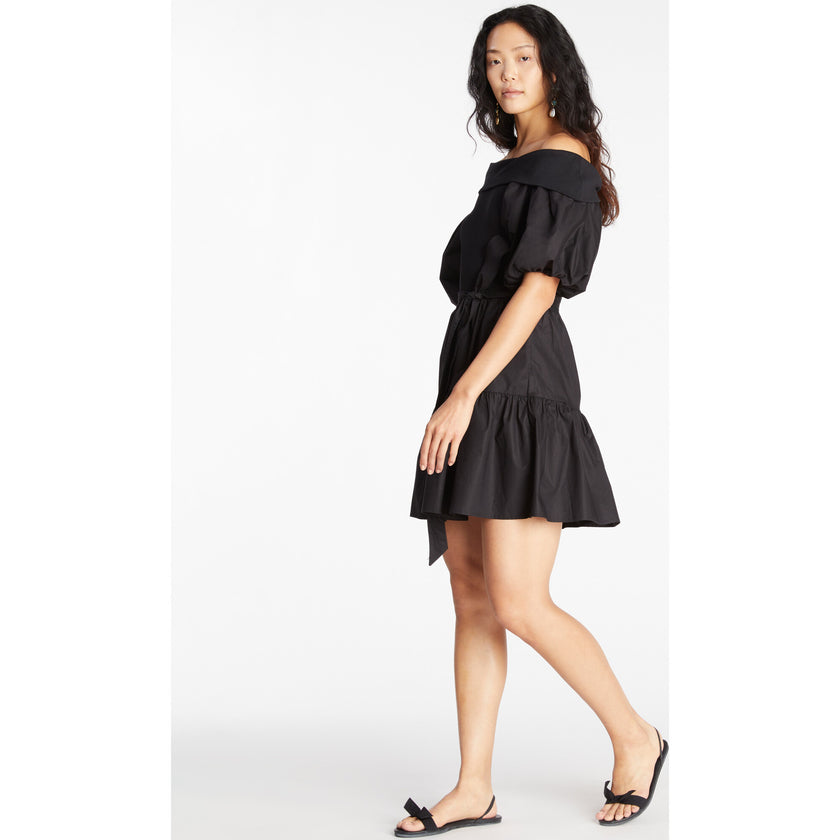 Women's Short Georgia Dress, Black