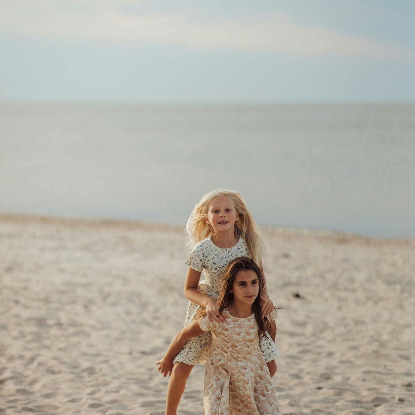 Sweetheart Twirl Dress | Organic Cotton Jersey - Pegasus