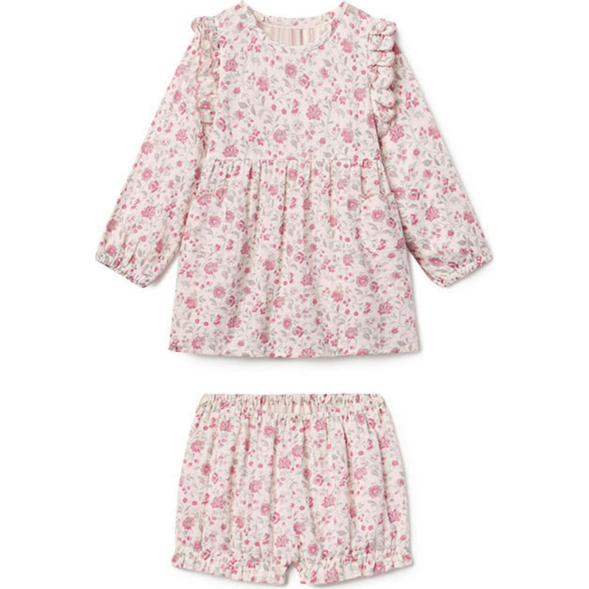 Kate Baby Set in Blushing Blooms