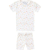Ultra Soft Short Sleeve Two-Piece Pajama Set, Prints