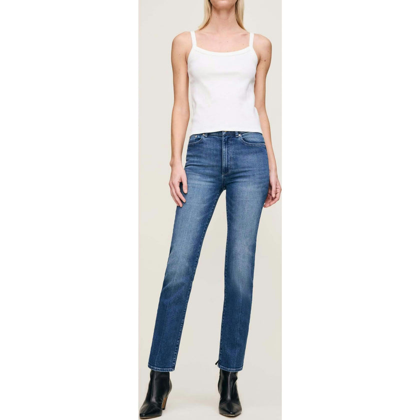 Halle Straight High Rise Instasculpt™ 29" Jeans Oceanside