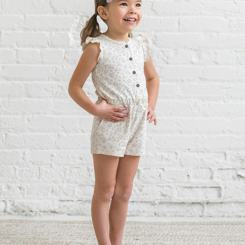Shaye Romper Lemon
