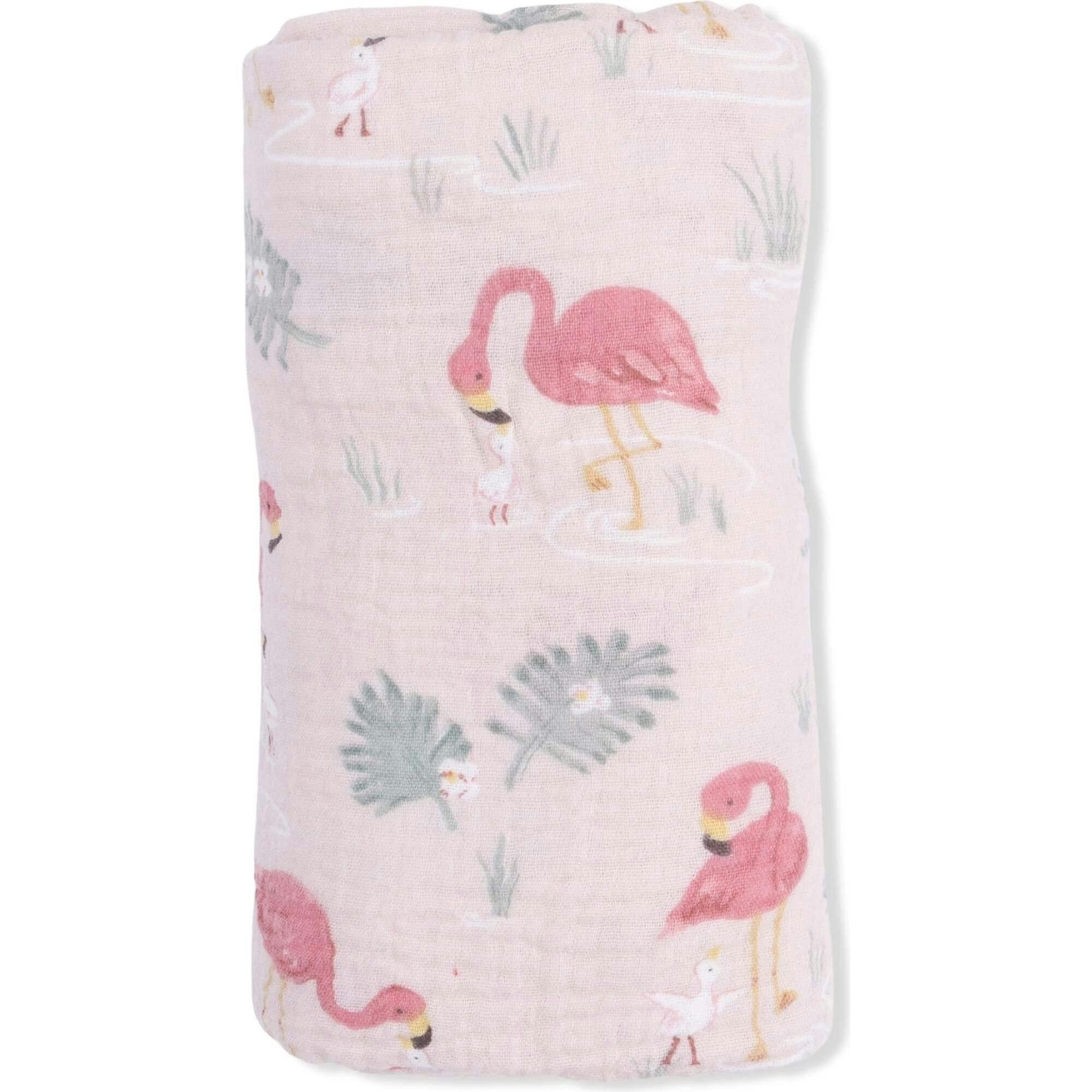 Flamingos - Swaddle Blanket