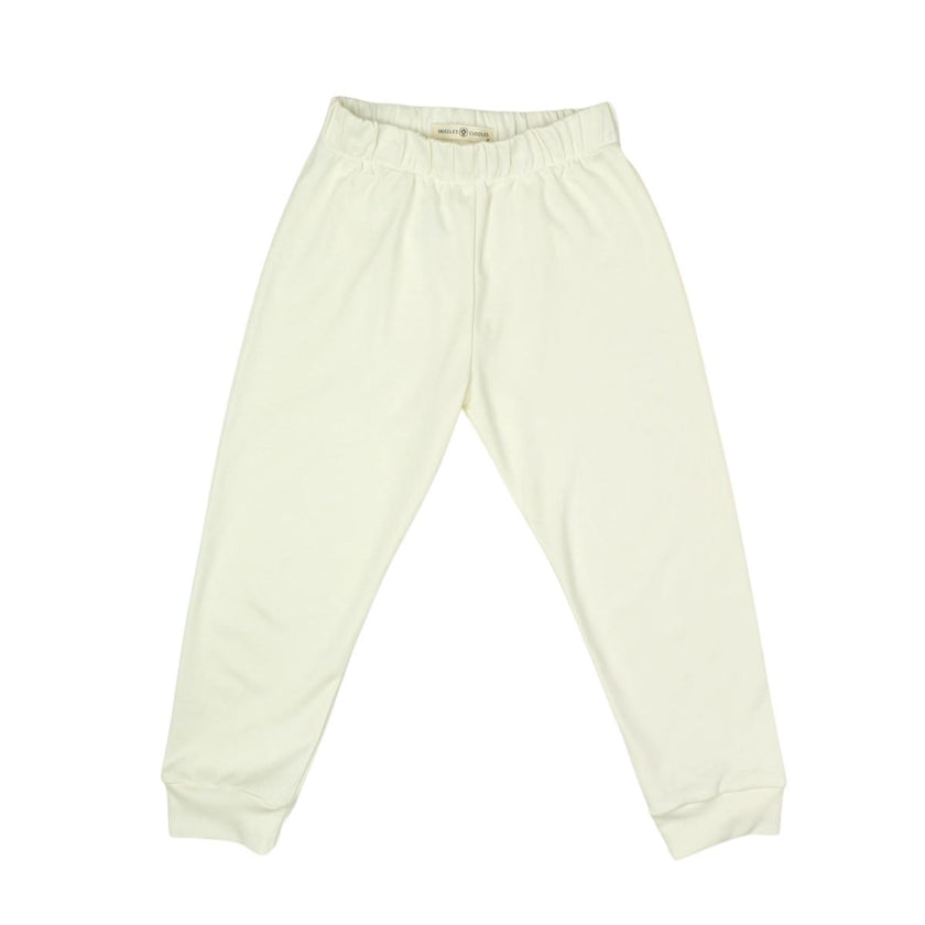 Boy Cream Pajama set in Organic Pima Cotton