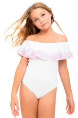 Anemone Ruffle Neck Swimsuit