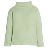 Stretchy Ribbed Long Sleeve Turtleneck Sweatshirt