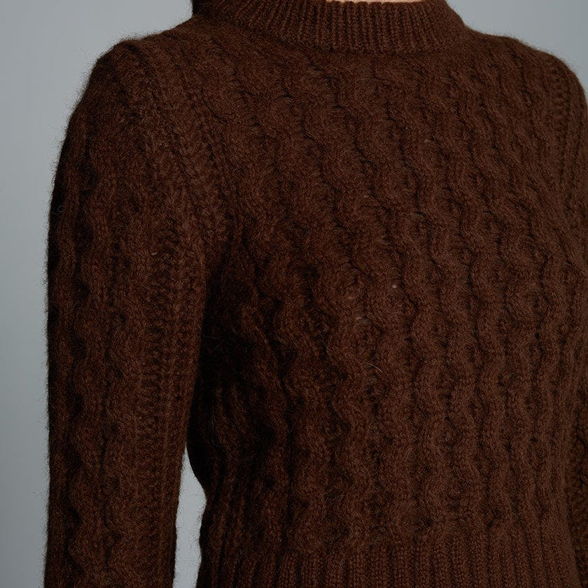 AMARA SWEATER | ESPRESSO