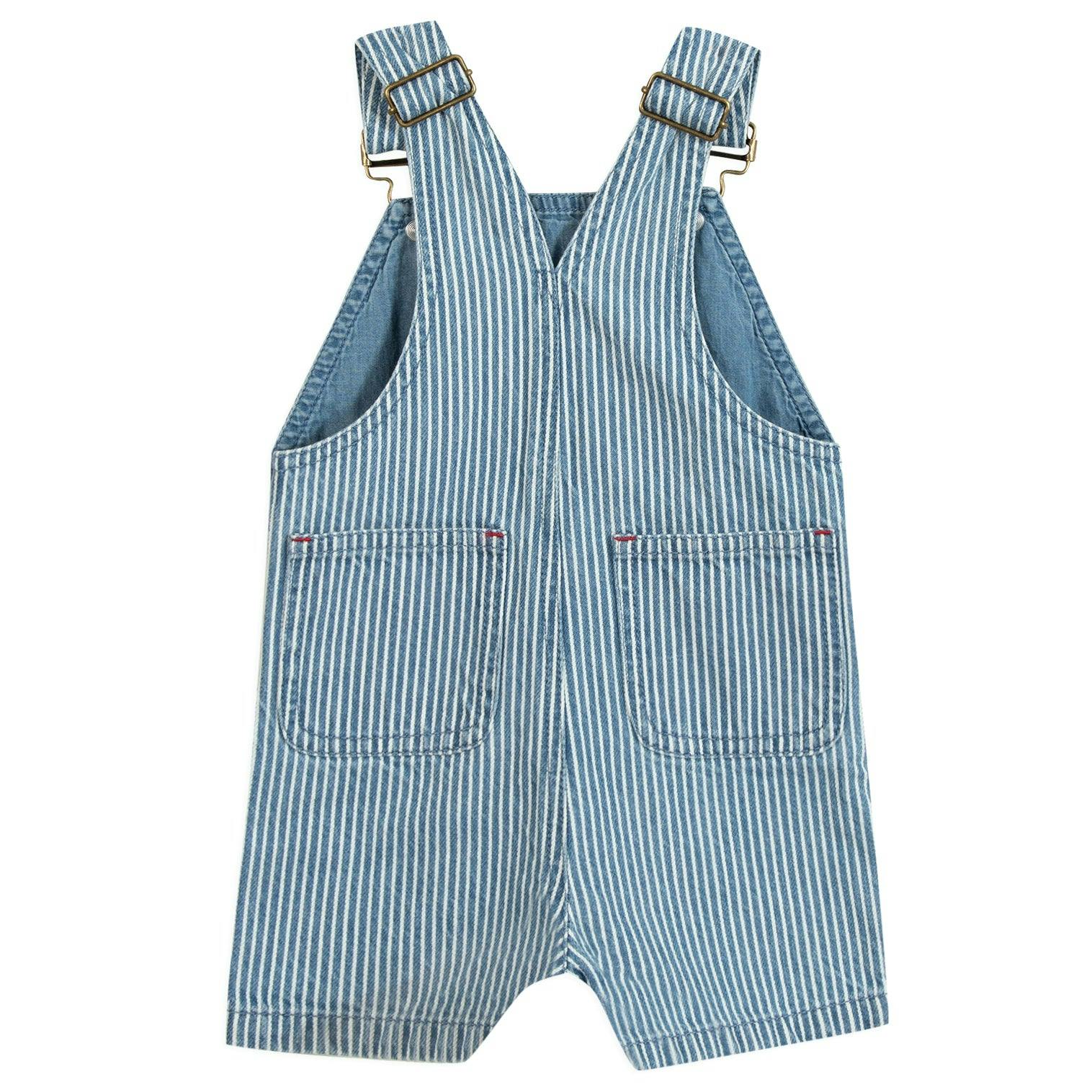 BONTON Nice Baby Overalls - Rayures Oshkosh