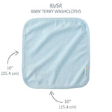 RIVER 10-Pack Baby Wash Cloths