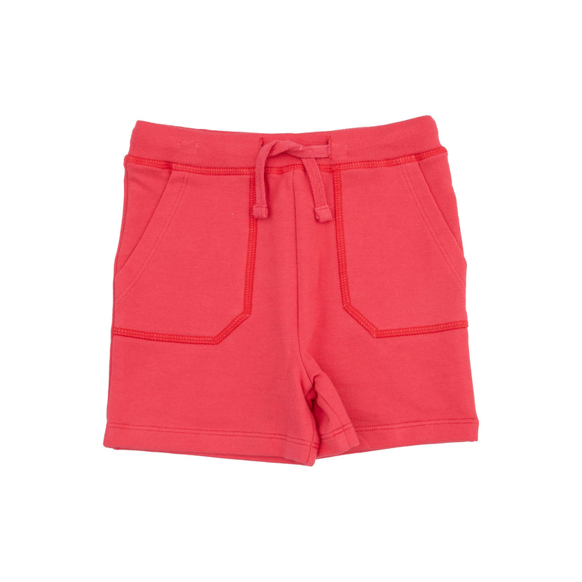Red French Terry - Everyday Shorts