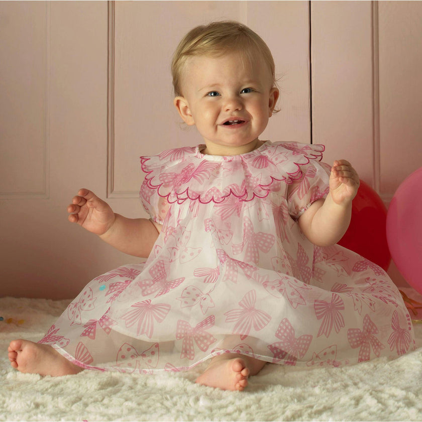 Baby Bow Organza Dress