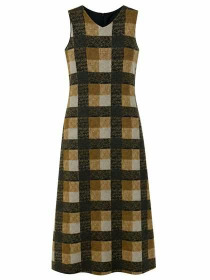 Tweed Plaid Jumper