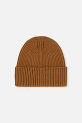 Ribbed Knit Hat Brown Sugar
