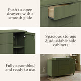 Babyletto Pogo Tambour Extra Wide Assembled Dresser (58")