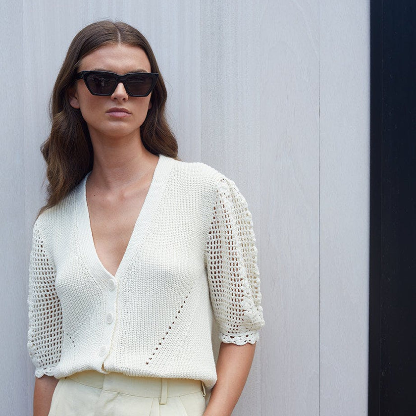 SHIRA CARDI | IVORY
