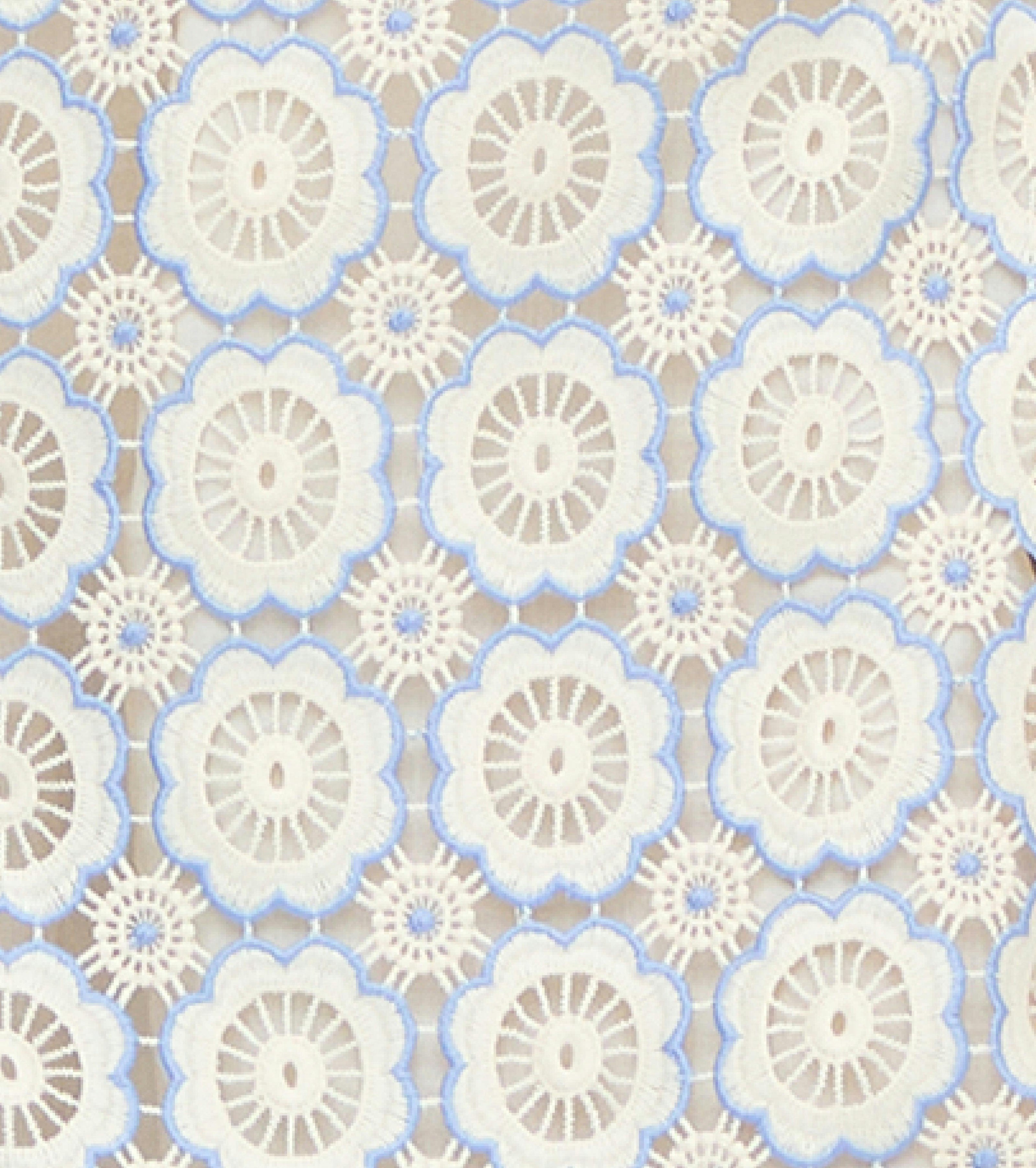 The Eliza Dress - Blue Dahlia Lace