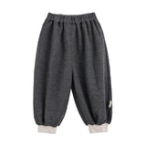 Dark Gray Bear Hoodie Set