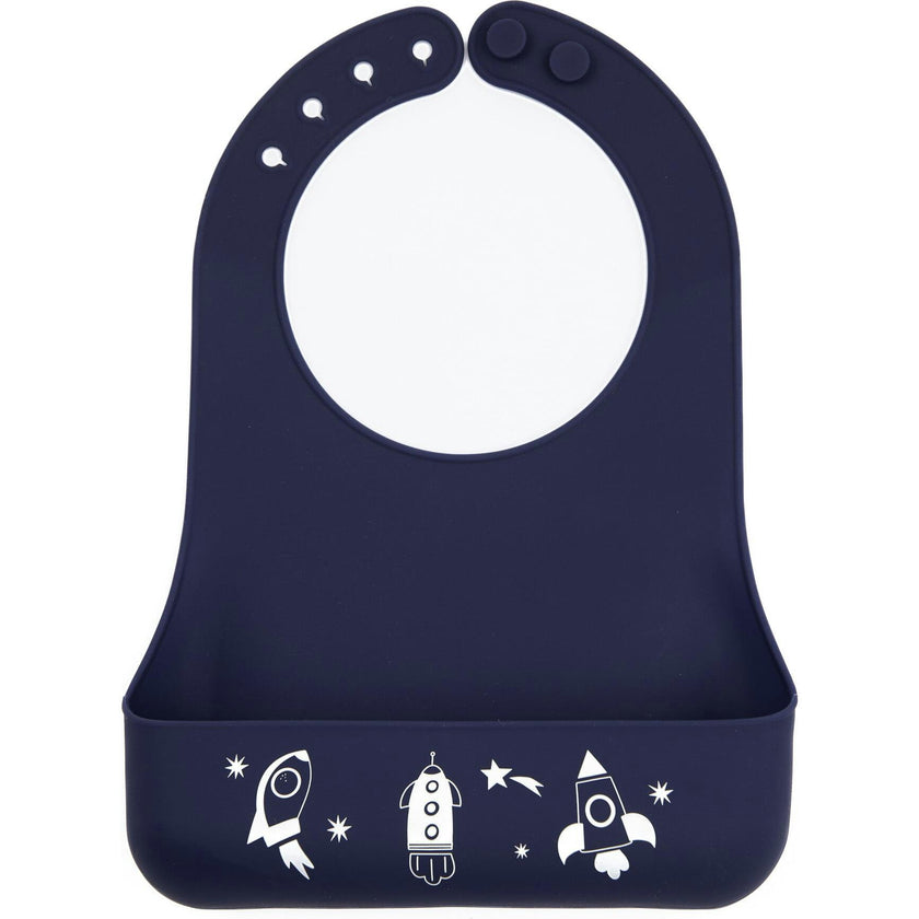 Outer Space Little Bites Narrow Bib
