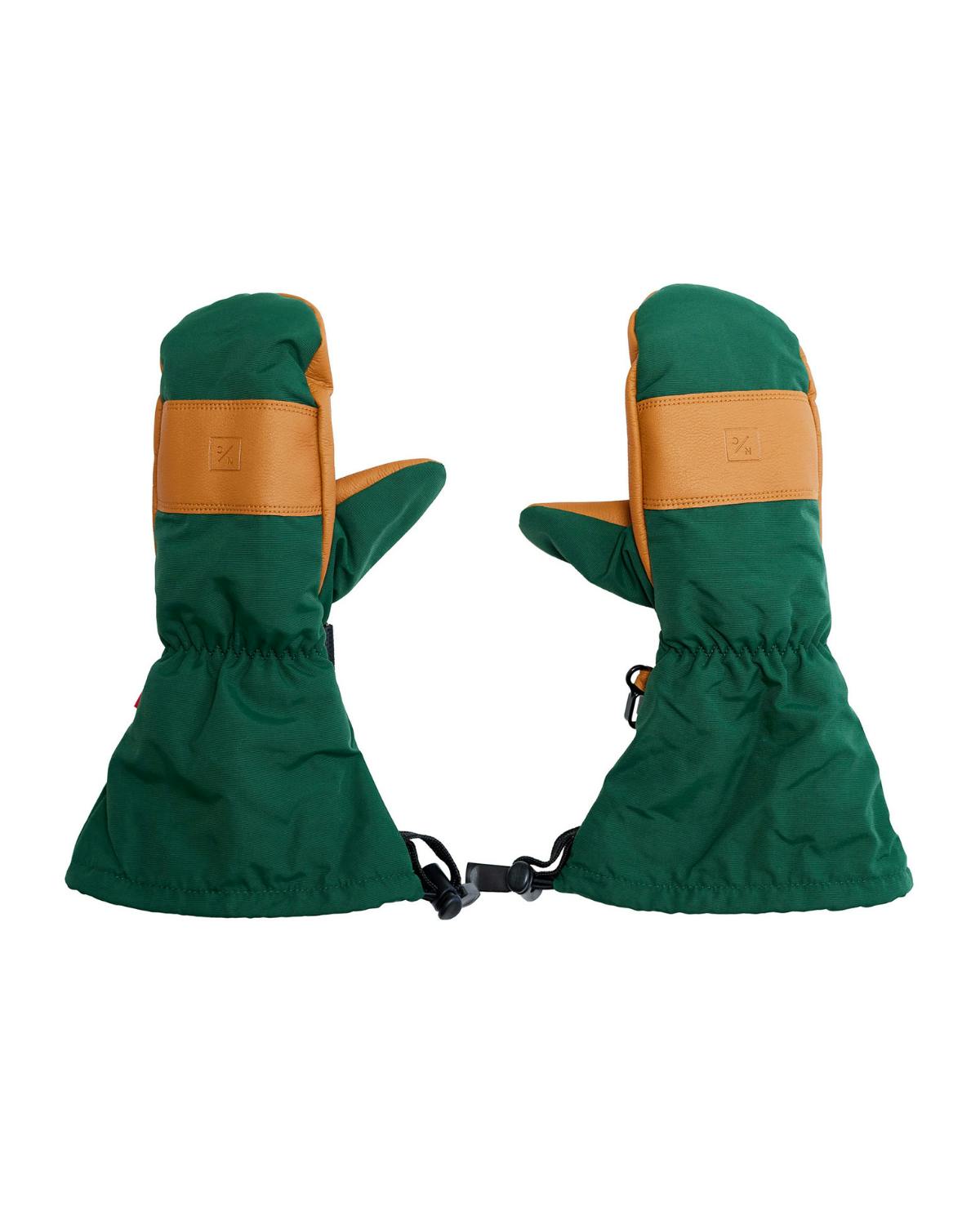 Kids Waterproof Mitten in Ivy Green