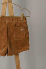 Athletic Short in Proformance Cord In Terra Cotta