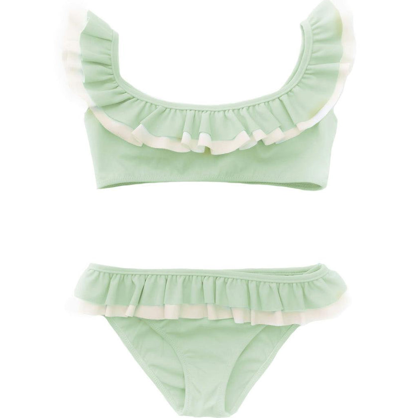 Kate Bikini - mint and ivory