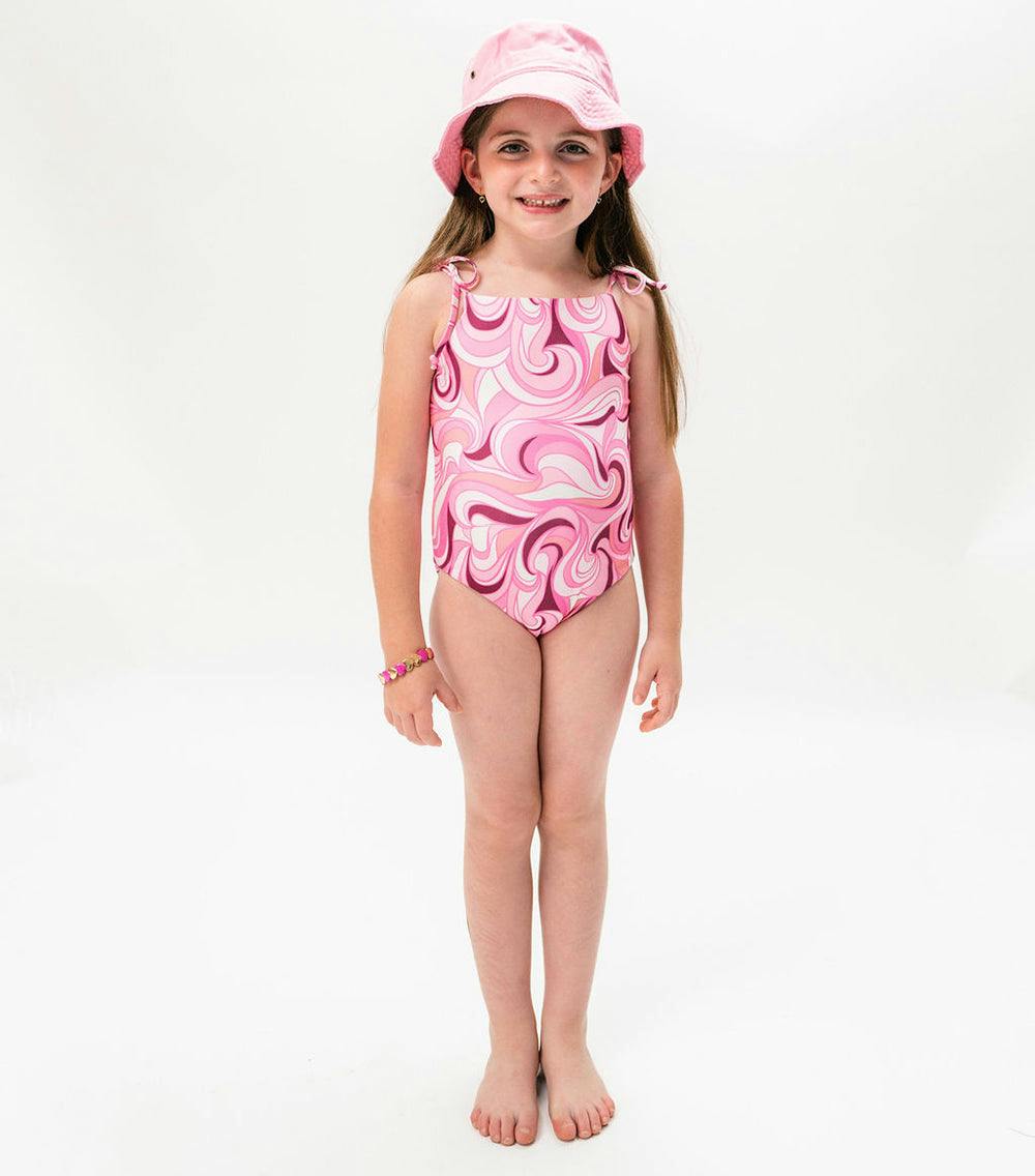 vivi one piece groovy pink